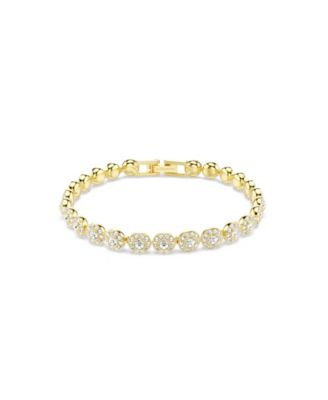 Una Angelic Gold-Tone Plated Link Bracelet