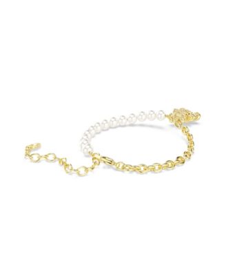 Gold-Tone Plated Teddy Bear Idyllia Bracelet