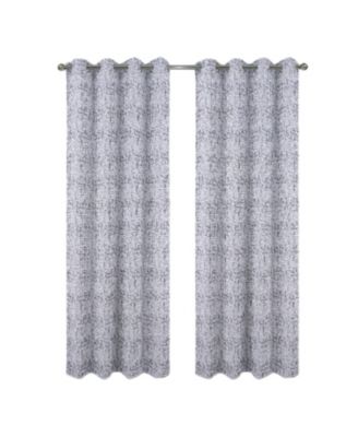 100% Polyester 140 GSM Luca Jacquard Grommet Curtain Panel