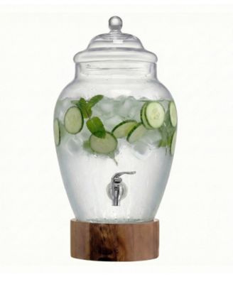 Madera Glass Beverage Dispenser