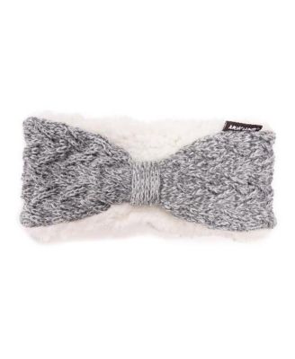 Women's Butterfly Acrylic & Lurex Cable Headband