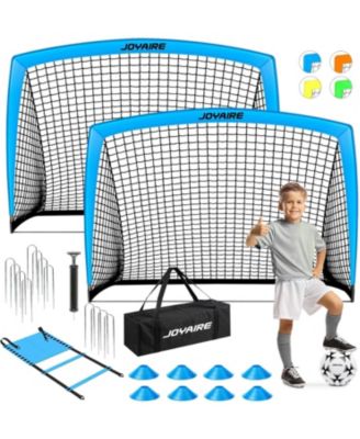 6x4ft 5 Layer Portable Pop Up Soccer Goal Set