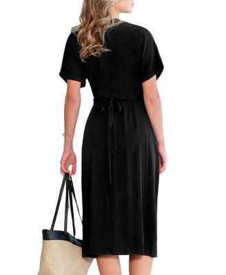 Women's Evergreen Memory Midi Beach Dress