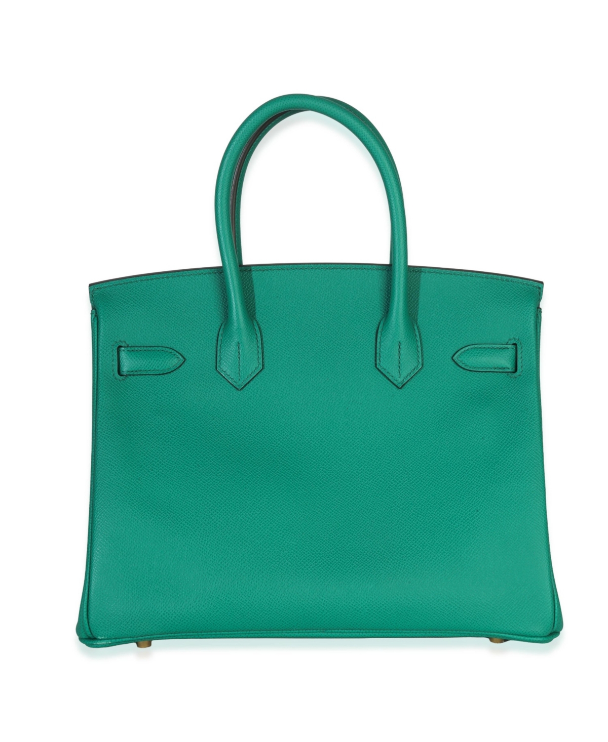 Pre-Owned Hermes Vert Jade Epsom Birkin 30 Ghw
