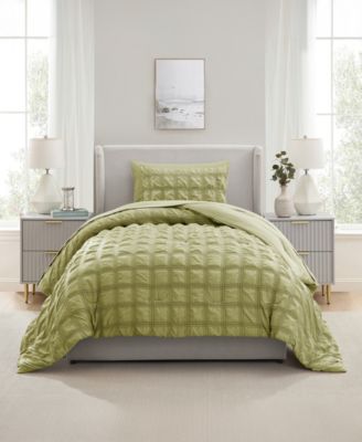 Luxury Soft Seersucker Design 5-Pc. Comforter Set, Twin/Twin XL
