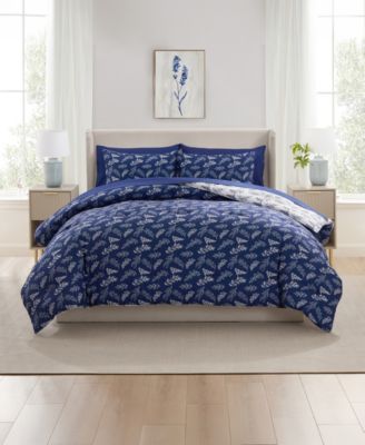 Luxury Soft Botanical Design 7-Pc. Comforter Set, Queen