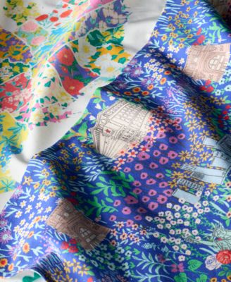 Flower Show 2-Pc. Scenic Print Tea Towel Set