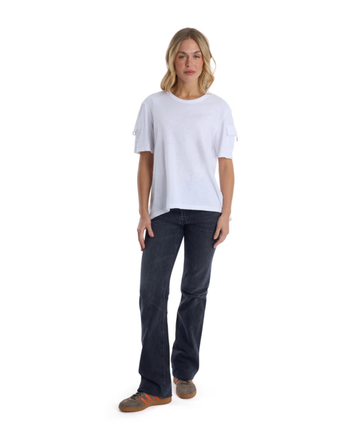 Wilt Women's Clothing Round Neck Hi-Lo Tee