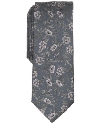 Men's Floral Pattern Tie