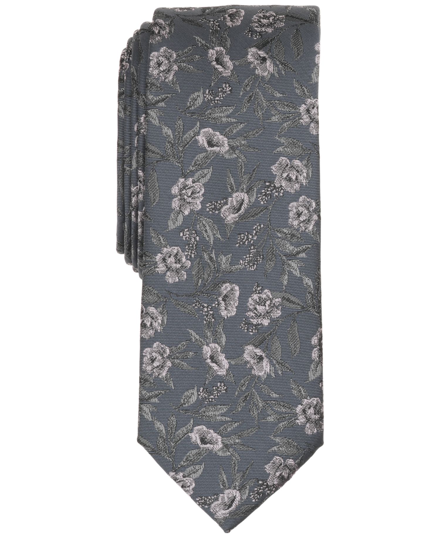 Men's Floral Pattern Tie