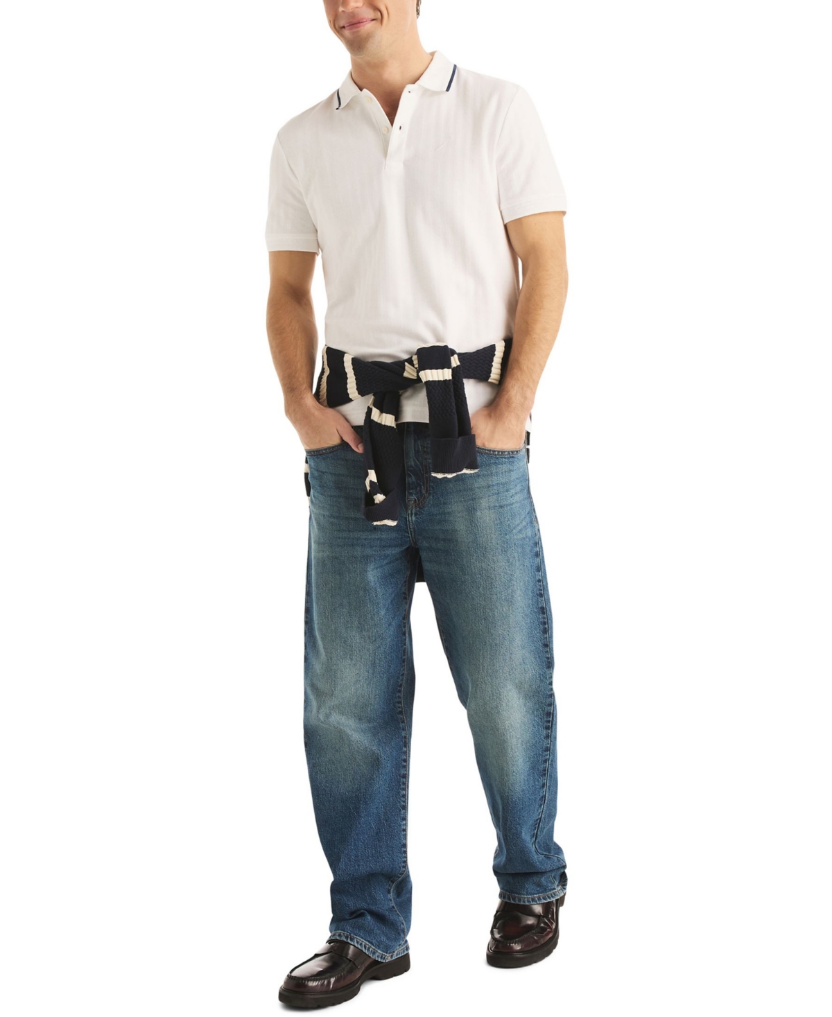 Nautica Men's Short-Sleeve Polo Shirt