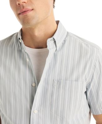 Men's Short Sleeve Stripe Shirt