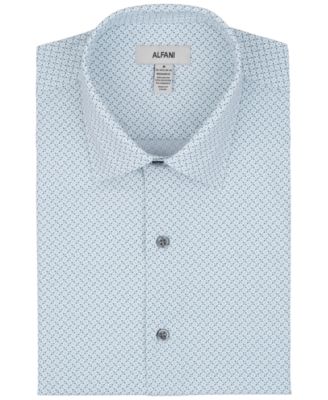 Men's Regular Fit Micro Dot Dress Shirt
