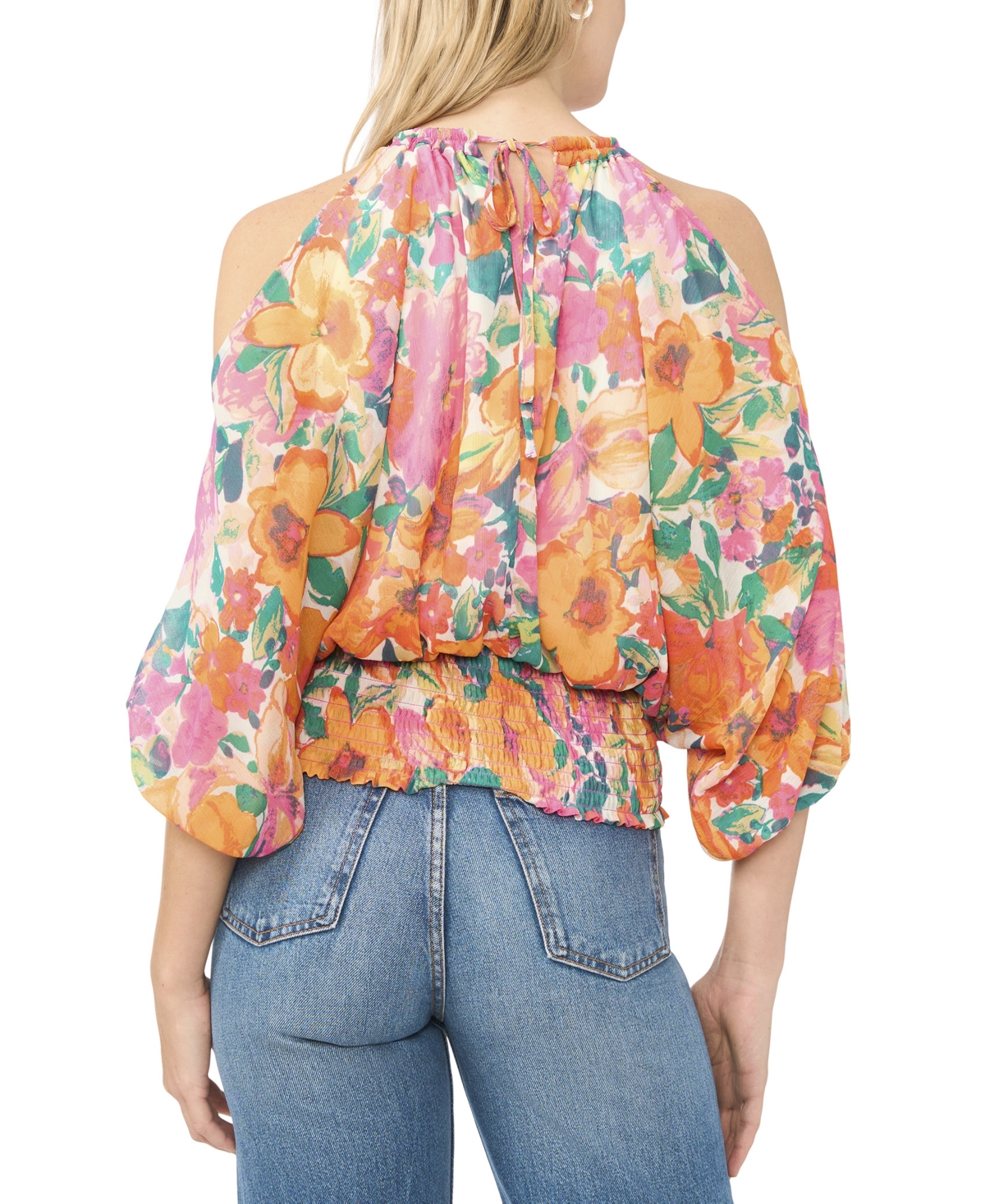 Sam & Jess Women's Halter Neck Long-Sleeve Top