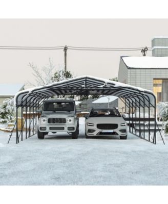 20x30 ft. Galvanized Steel Carport Shelter