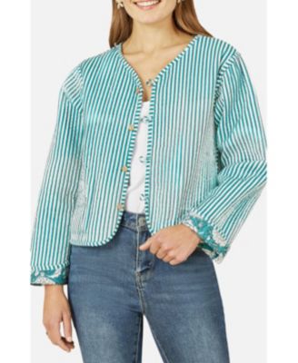 Women's Floral Patchwork Reversible Jacket