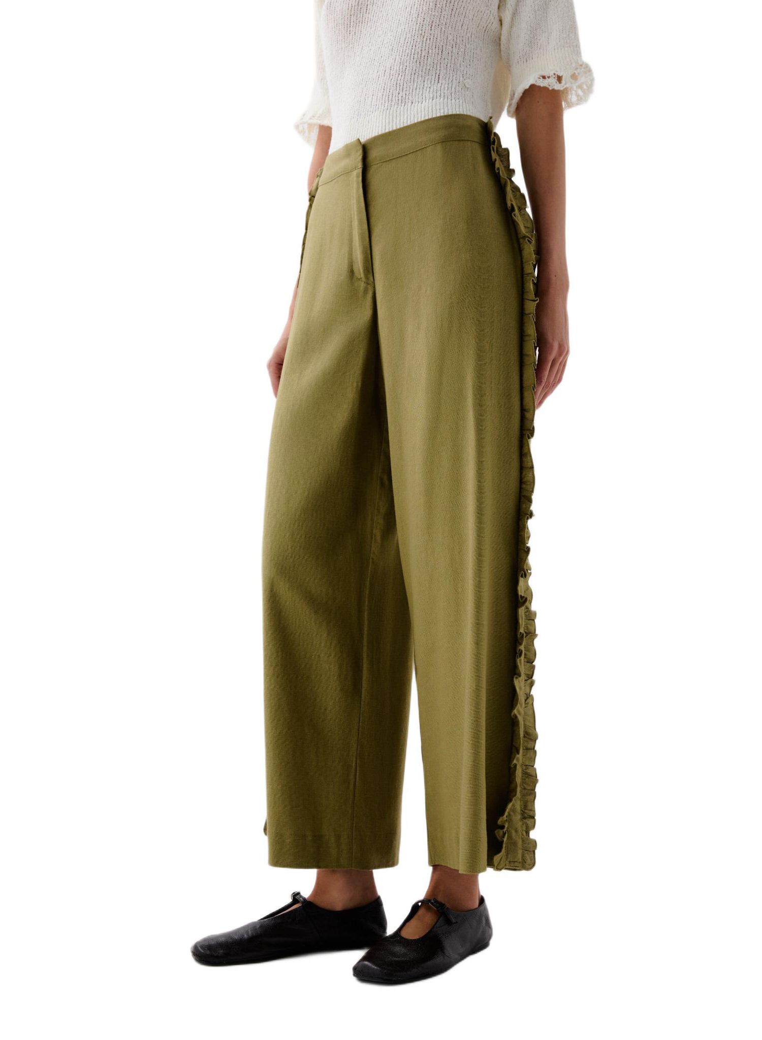 Women's Ruffle Prep Pant