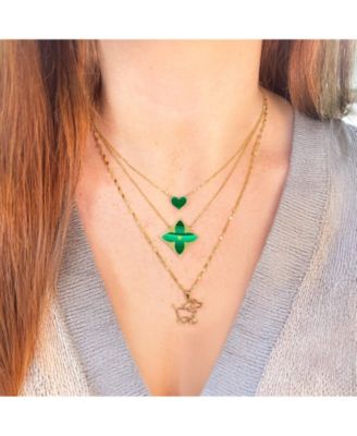 Mini Gold Puppy Charm 14K Gold