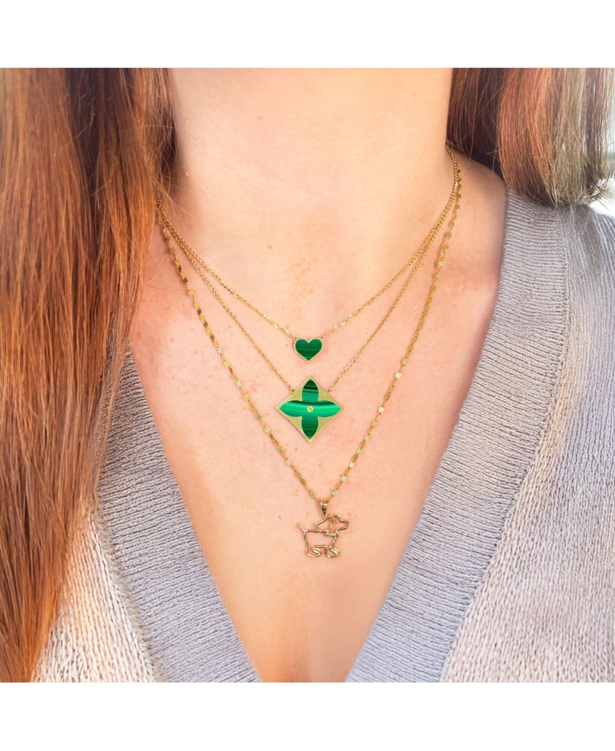 The Lovery Mini Gold Puppy Charm 14K Gold