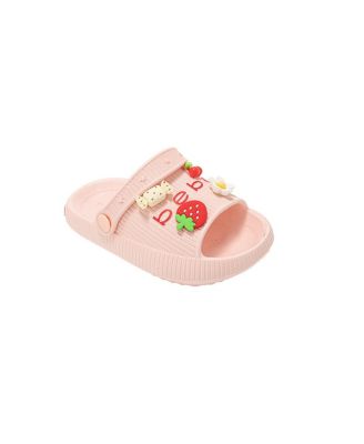 Big Girls Lightweight EVA Slide with Charms