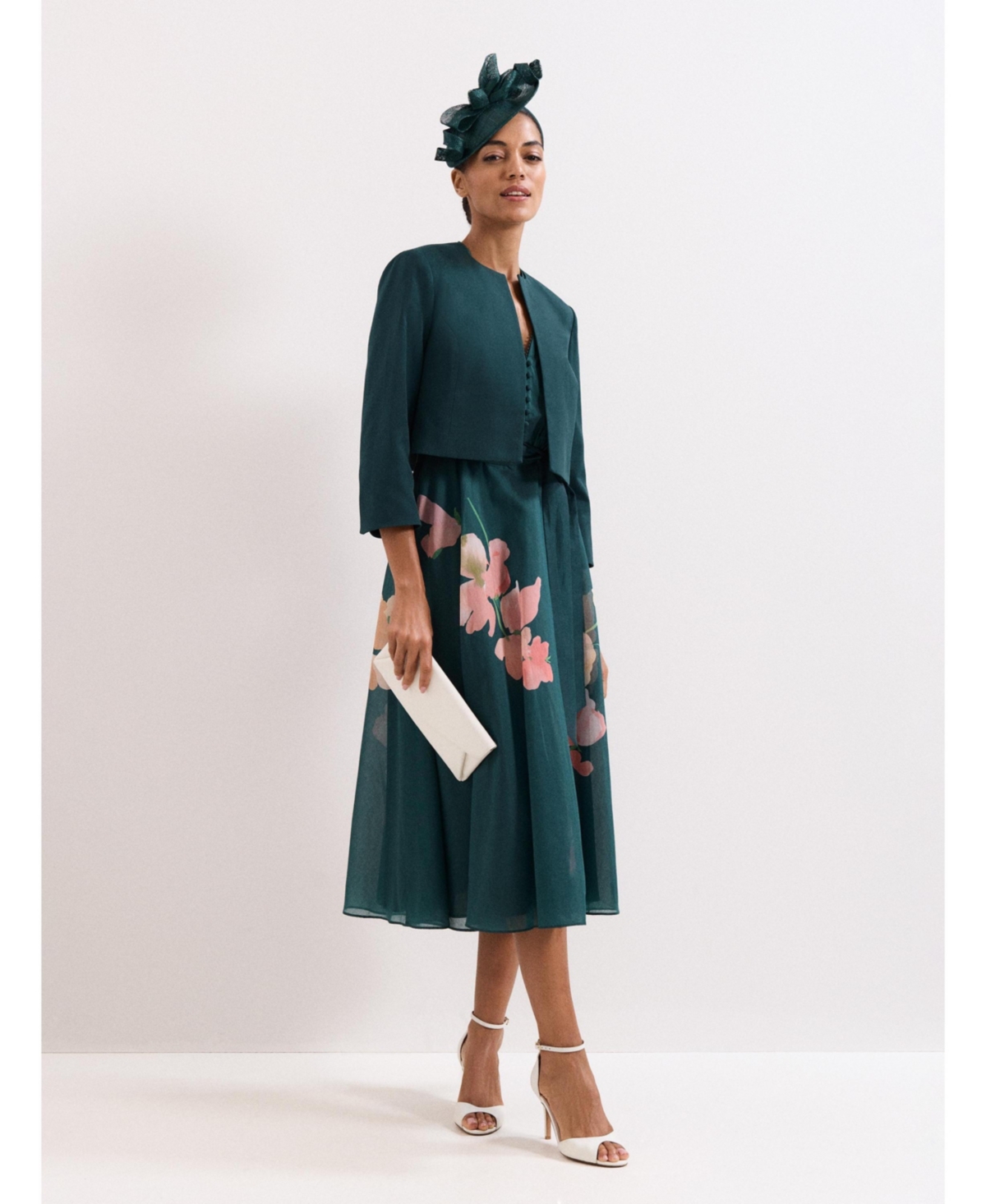 Phase Eight Women's Arlette Teal Jacket