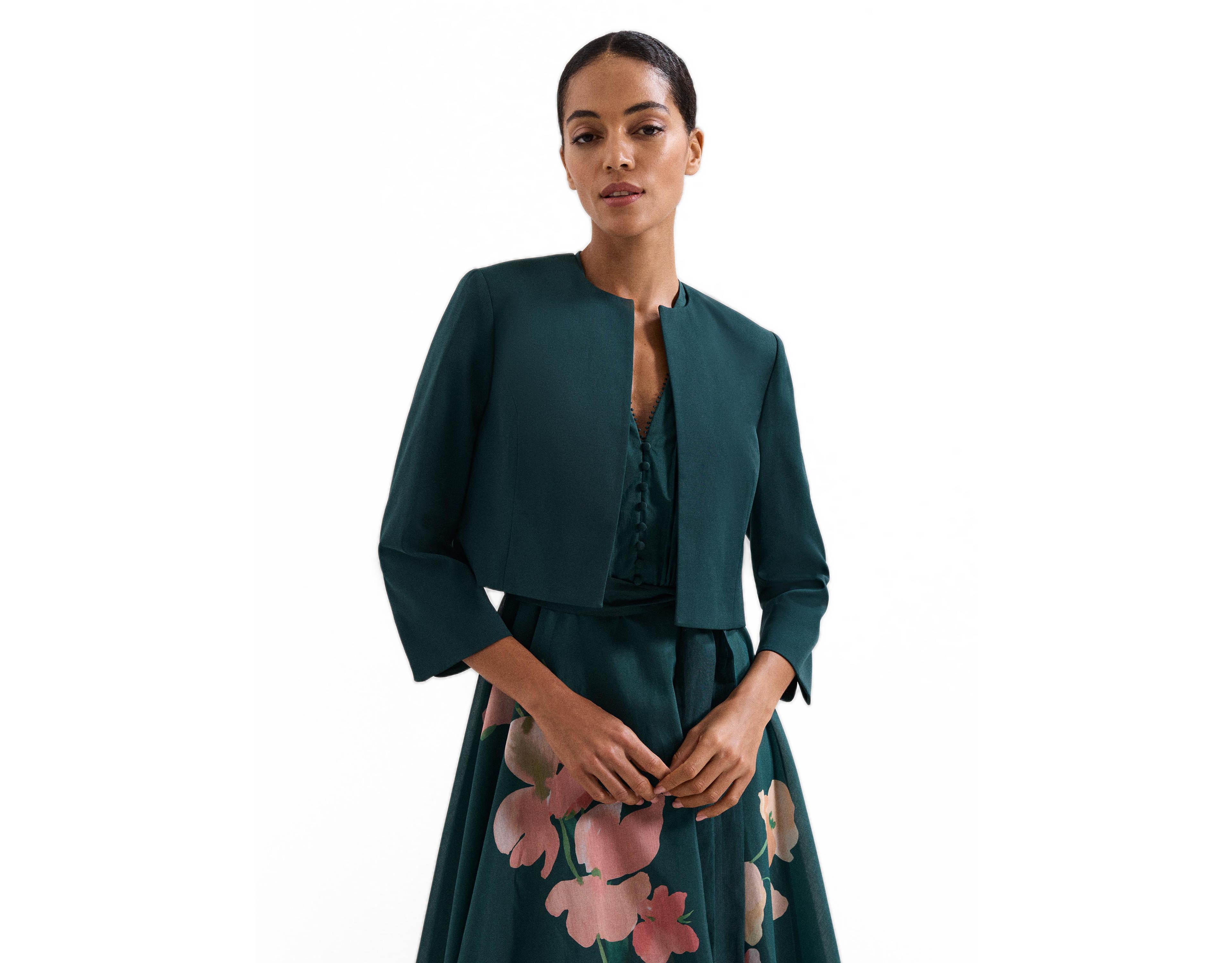 Phase Eight Women's Arlette Teal Jacket