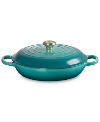 Signature Enameled Cast Iron 3.5-Quart Braiser