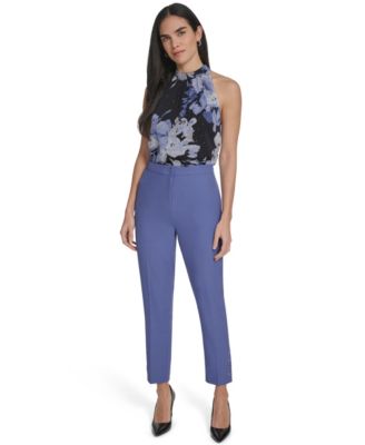 Women's Mid-Rise Slim-Leg Pants