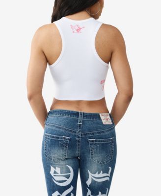 Women's Rib Racer Tank Top