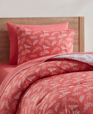 Luxury Soft Botanical Design 5-Pc. Comforter Set, Twin XL