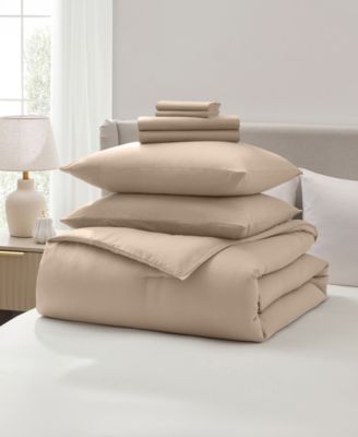 Luxury Soft Modern Design 7-Pc. Comforter Set, Queen