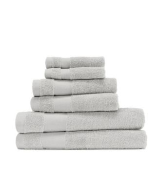 6-Piece Cotton Bath Towel Set