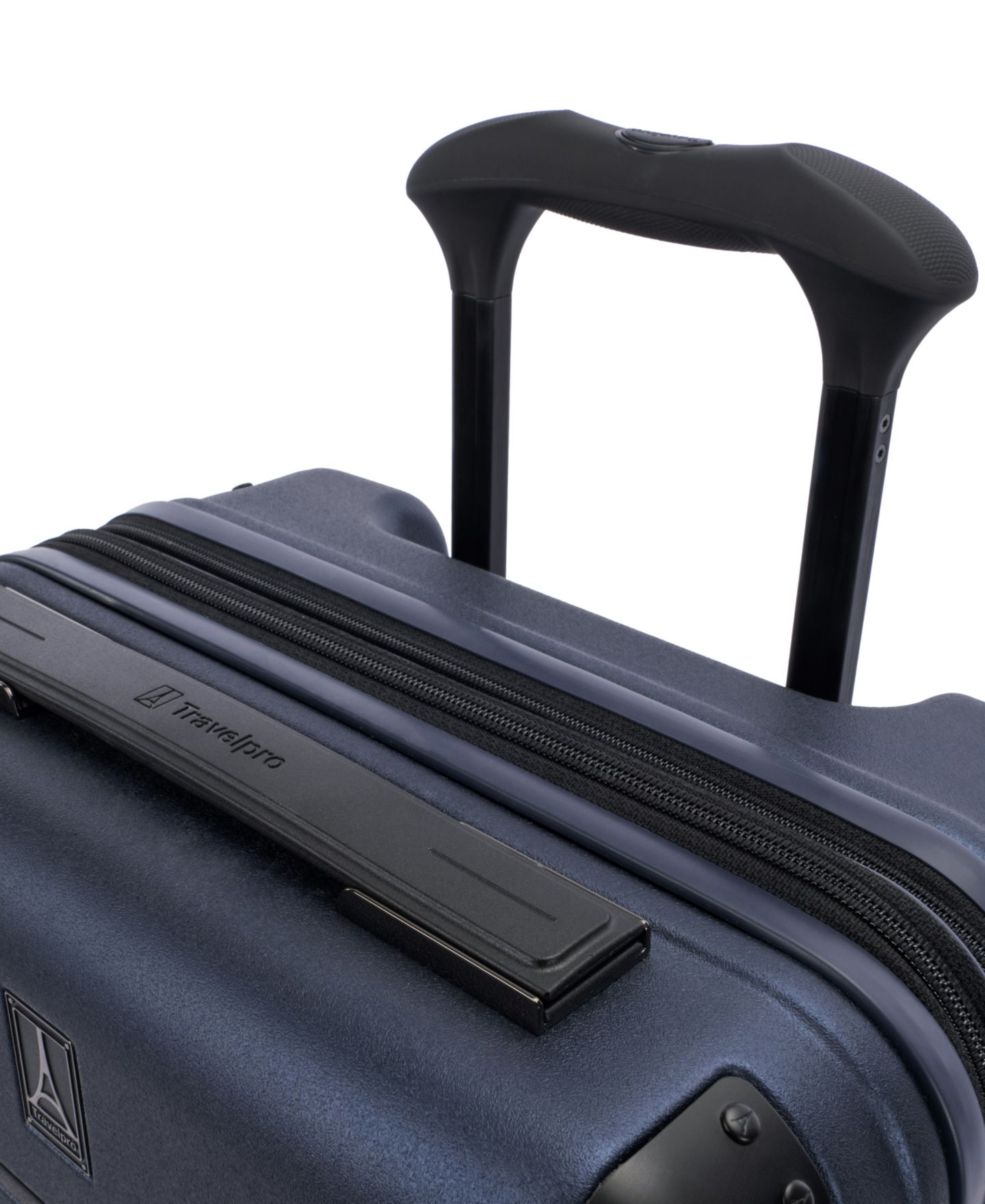 Чемодан Travelpro Platinum Elite Compact Hardside Carry-On Spinner, цвет: Тёмно-синий — фото 5
