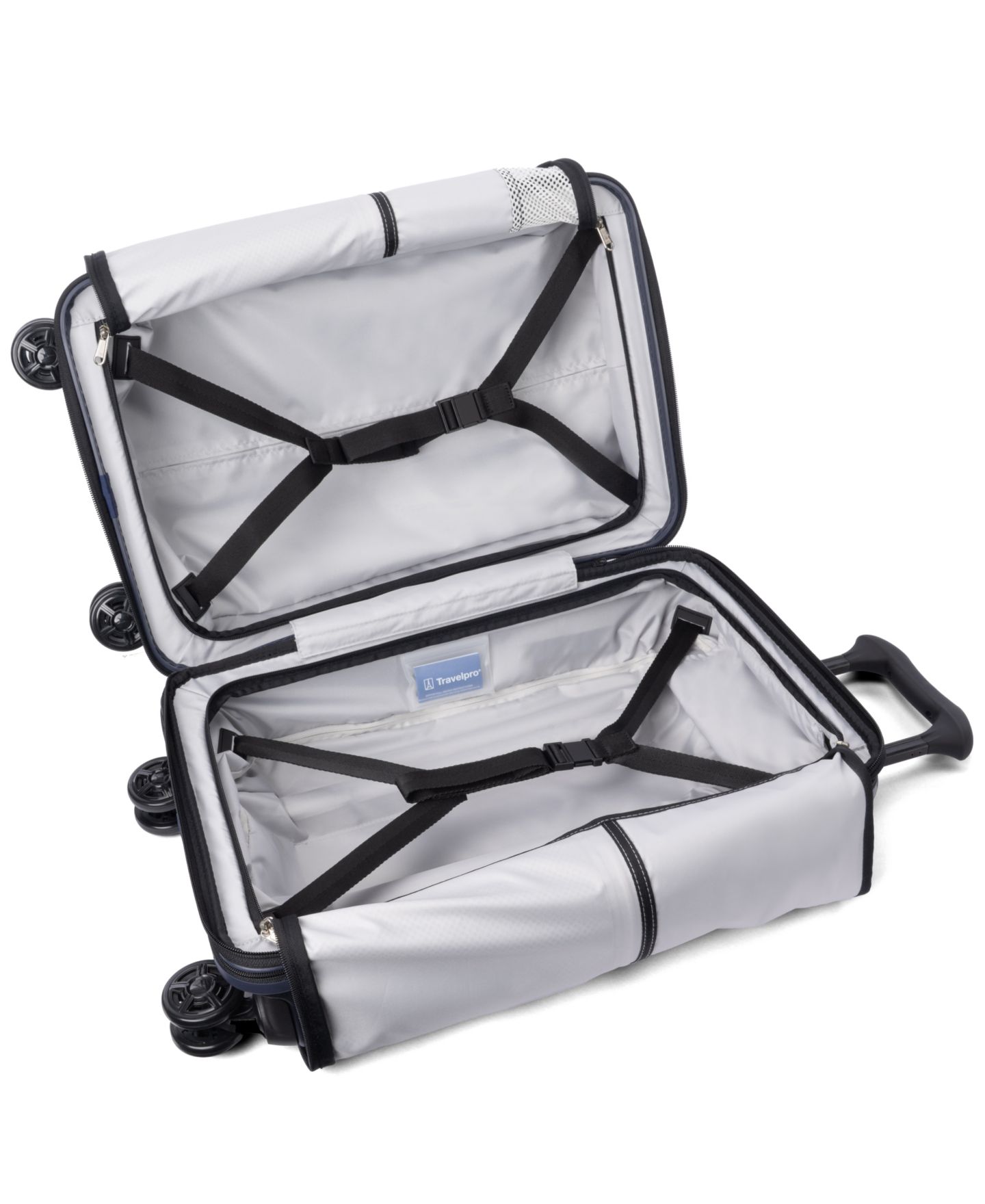 Чемодан Travelpro Platinum Elite Hardside Carry-On Spinner, цвет: Тёмно-синий — фото 8