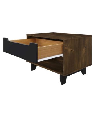 Nightstand 1-Drawer And Folding Door.
