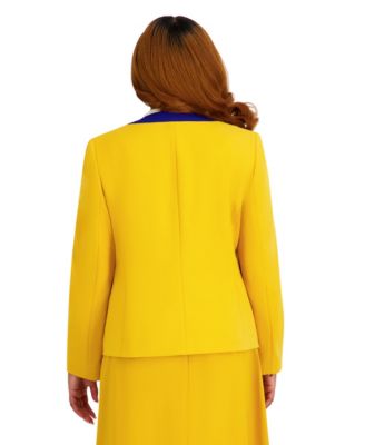 Women's Framed Open Front Jacket
