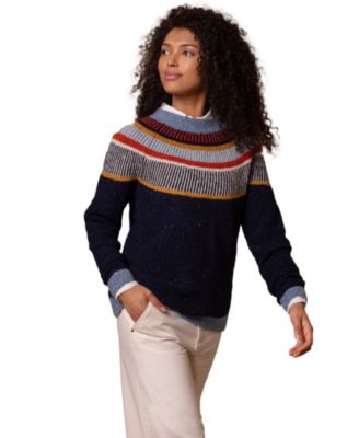 Women's Statement Donegal Wool Sweater