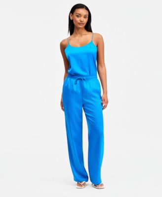 Women's Satin Pull-On Pants
