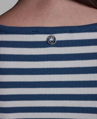 Women's Short-Sleeve Stripe T-Shirt