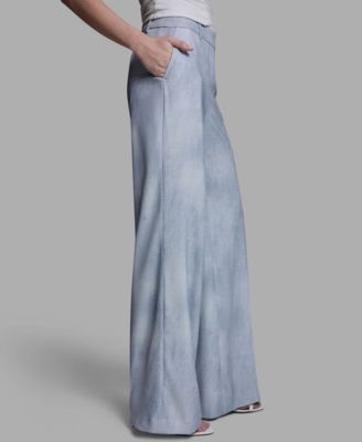 Women's Printed Straight-Leg Pants