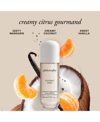 Coconut Rush Body and Hair Perfume Mist, 3.3 oz.