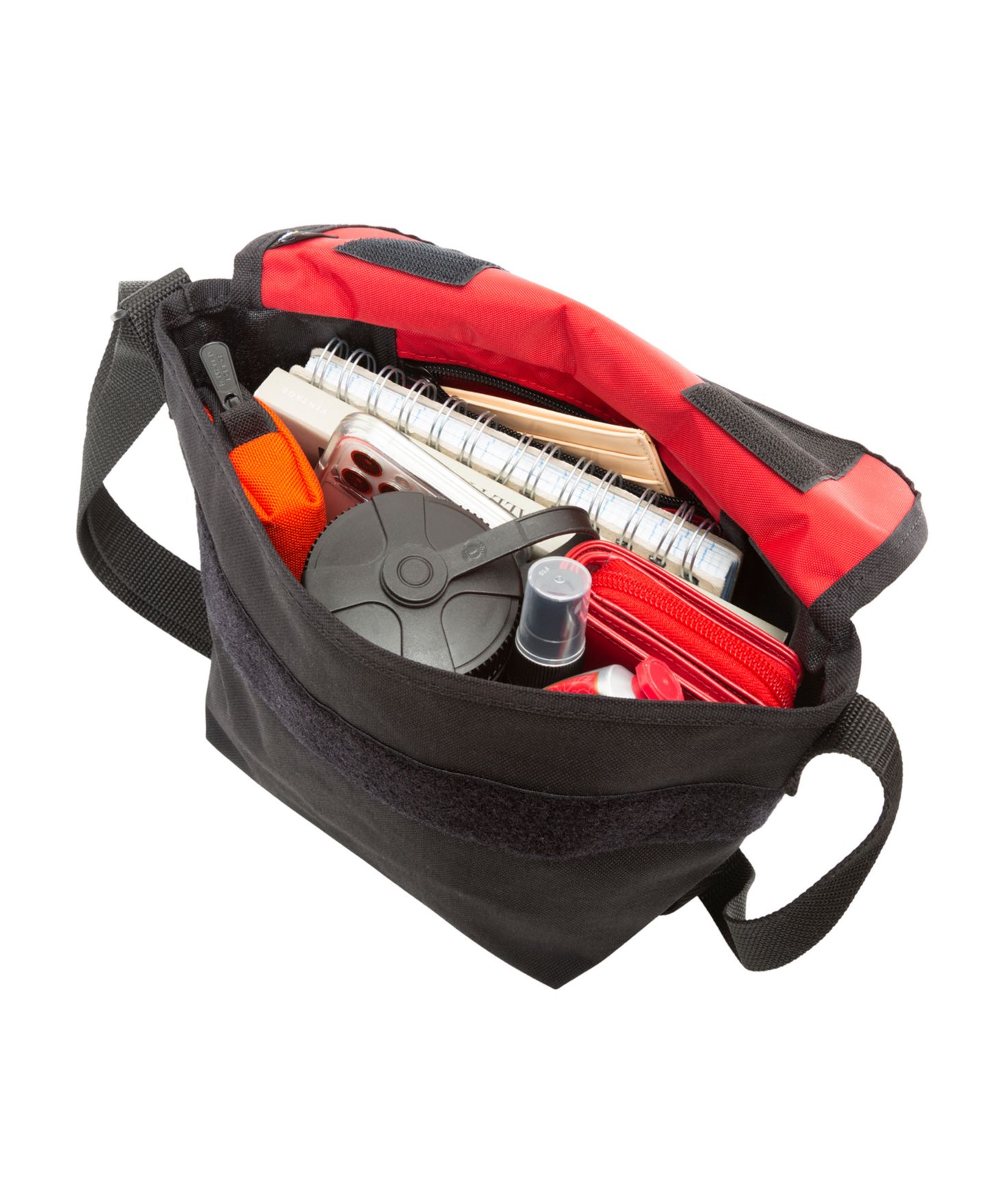 Женская сумка Manhattan Portage XXS Nylon Messenger, цвет: Чёрный — фото 5