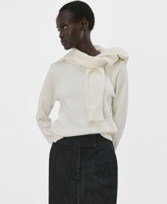 Women's Buttoned Cuffs Sweater