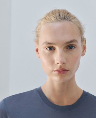 Women's Short-Sleeved Micro-Modal Pajama Top