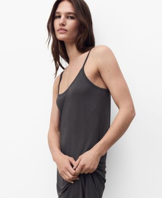 Women's Micro-Modal Straps Nightgown