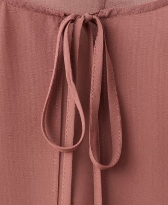 Women's Tie Detail Long Cape