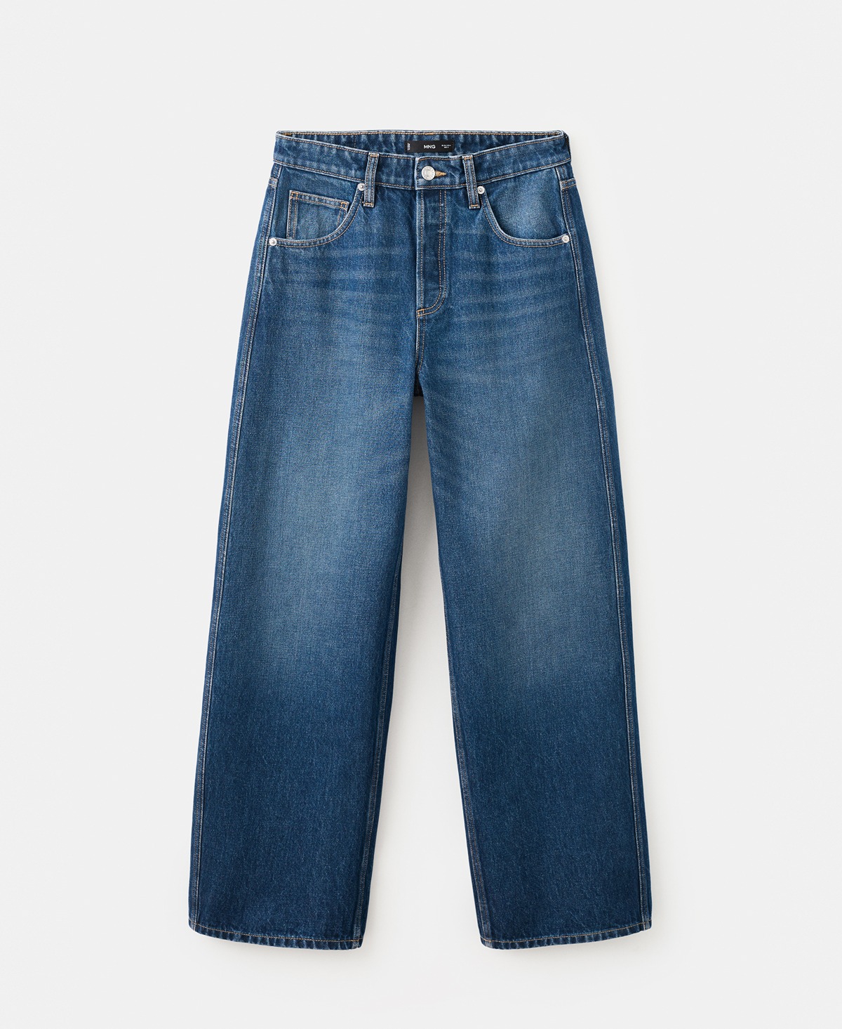 Mango Women's Mid-Rise Balloon Jeans