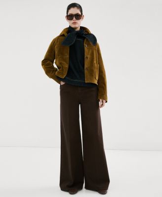 Women's High-Waisted Wide Leg Jeans