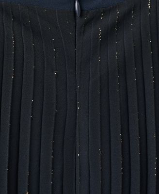 Women's Pleated Flared Skirt