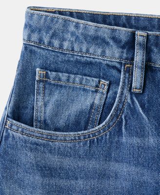Women's High-Waisted Barrel Jeans